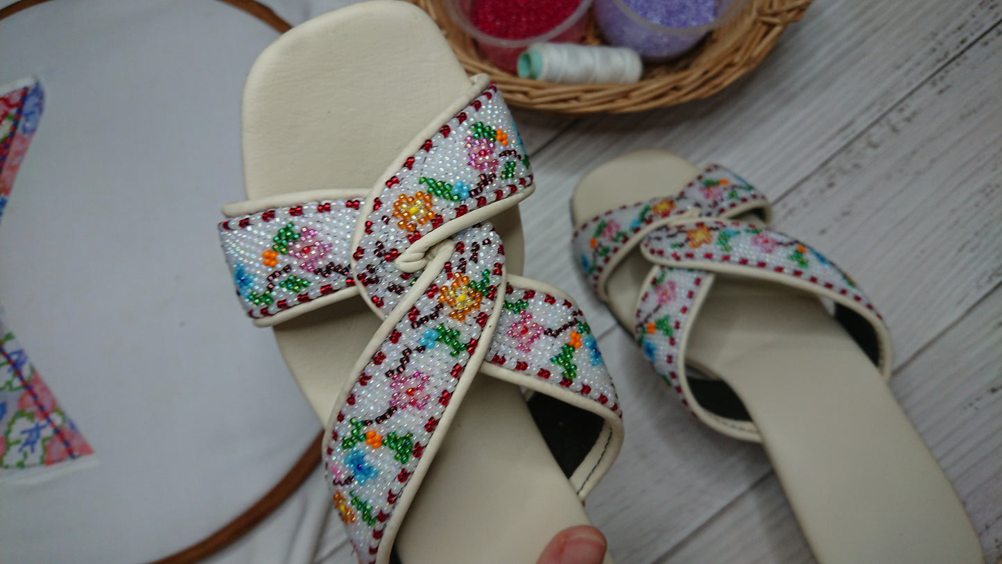 CS005 - Cross Strap Big Bead Design 大珠交叉款