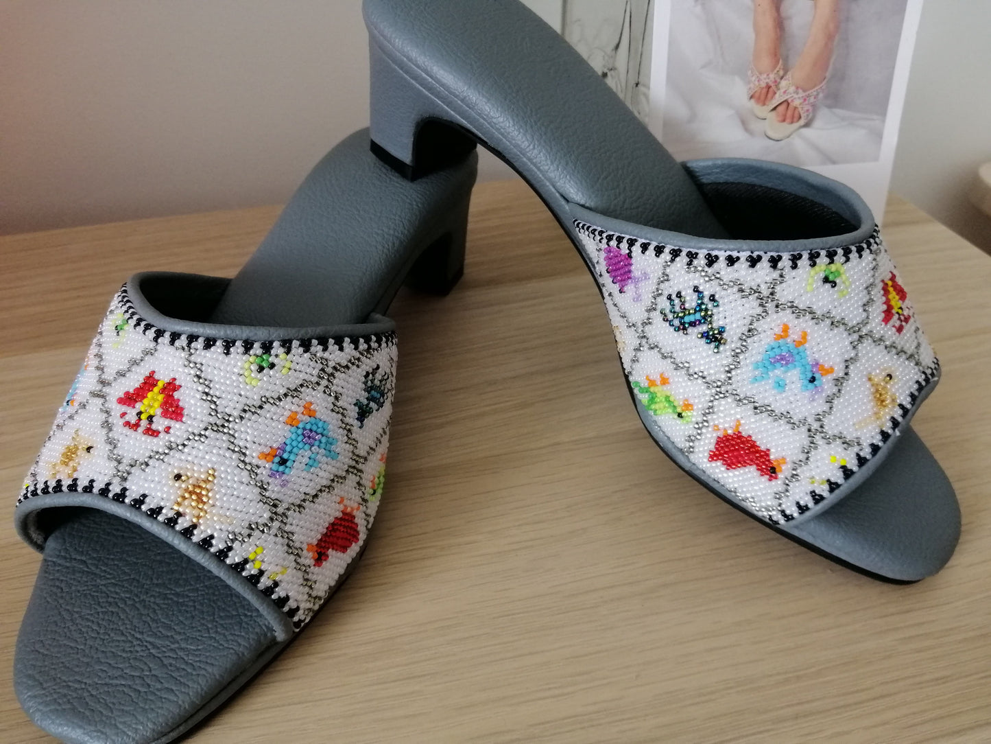 OTS001 - Small Beads Open Toe Design 小珠露趾款