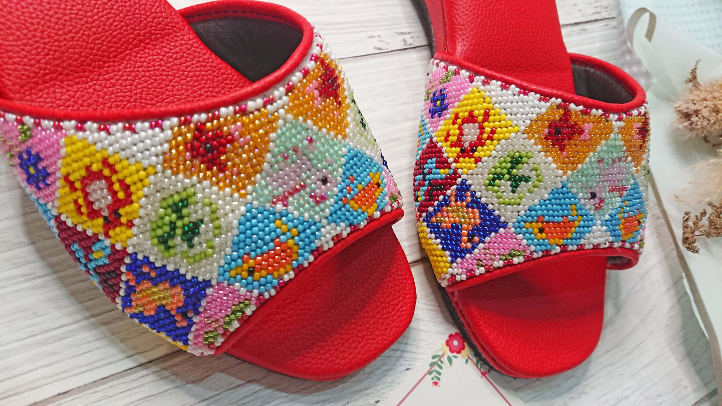 OT002 - Open Toe Big Bead Design 大珠露趾款