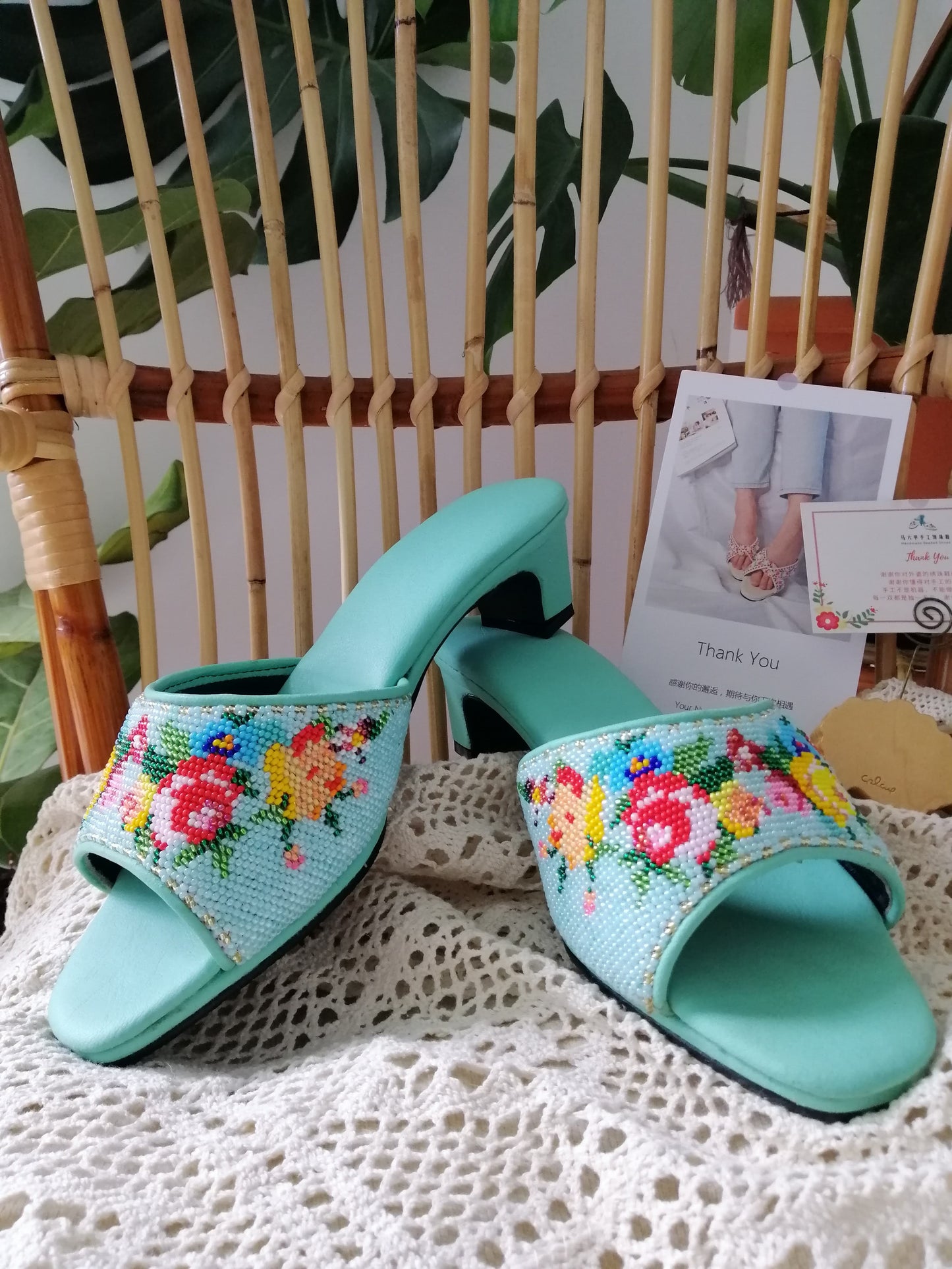 OT003 - Open Toe Big Bead Design 大珠露趾款