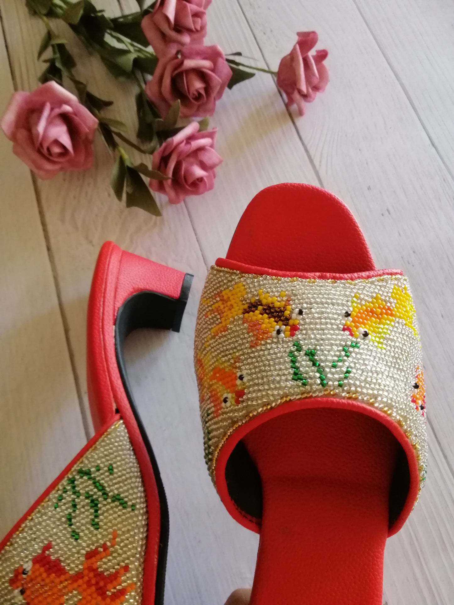 OT010 - Open Toe Big Bead Design 大珠露趾款