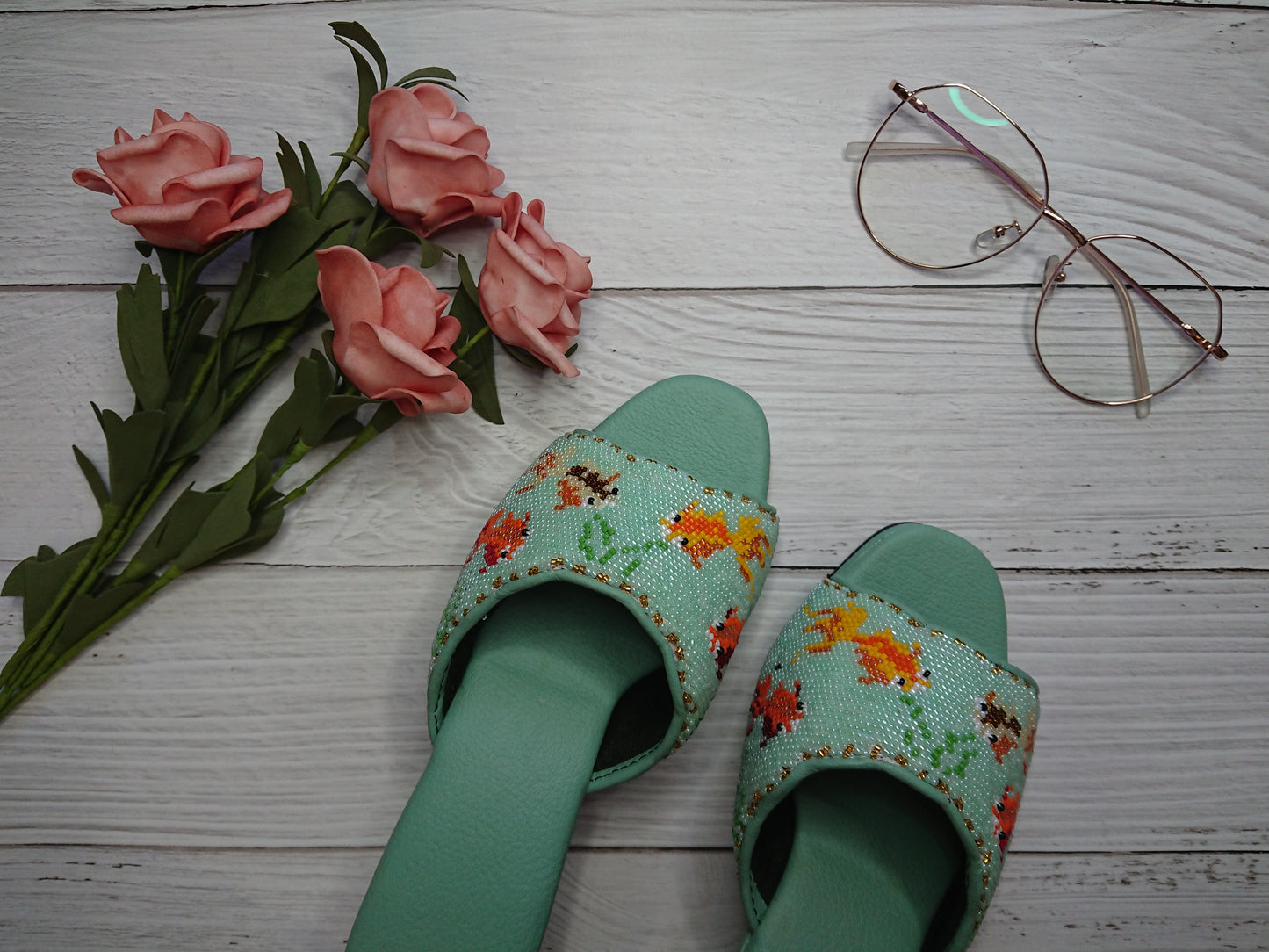 OT012 - Open Toe Big Bead Design 大珠露趾款