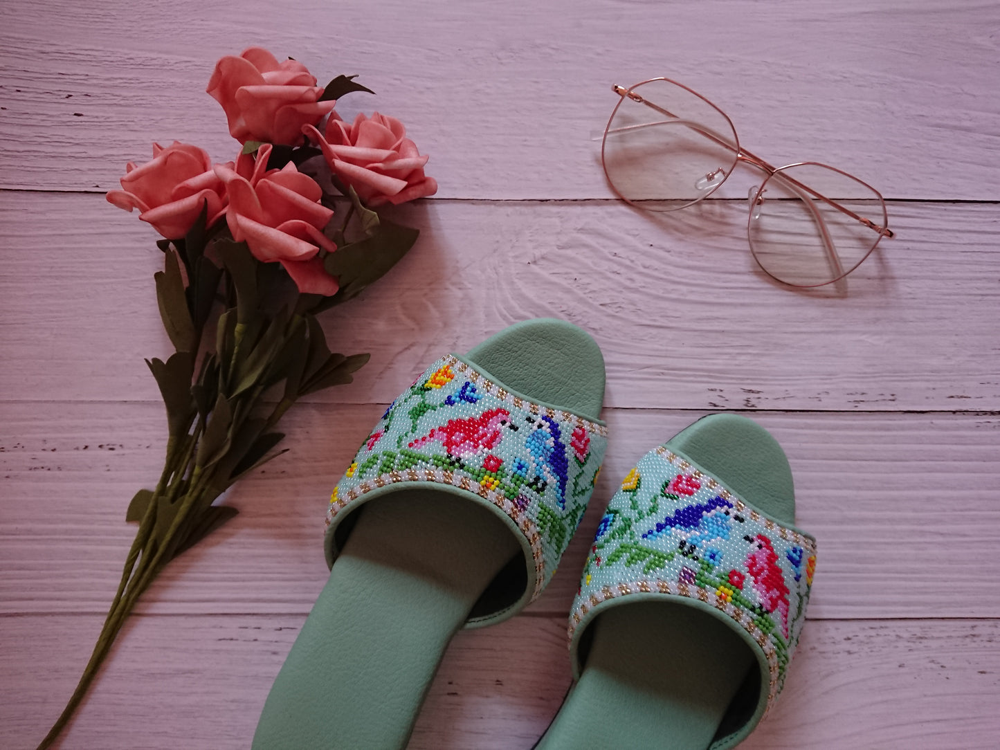 OT013 - Open Toe Big Bead Design 大珠露趾款