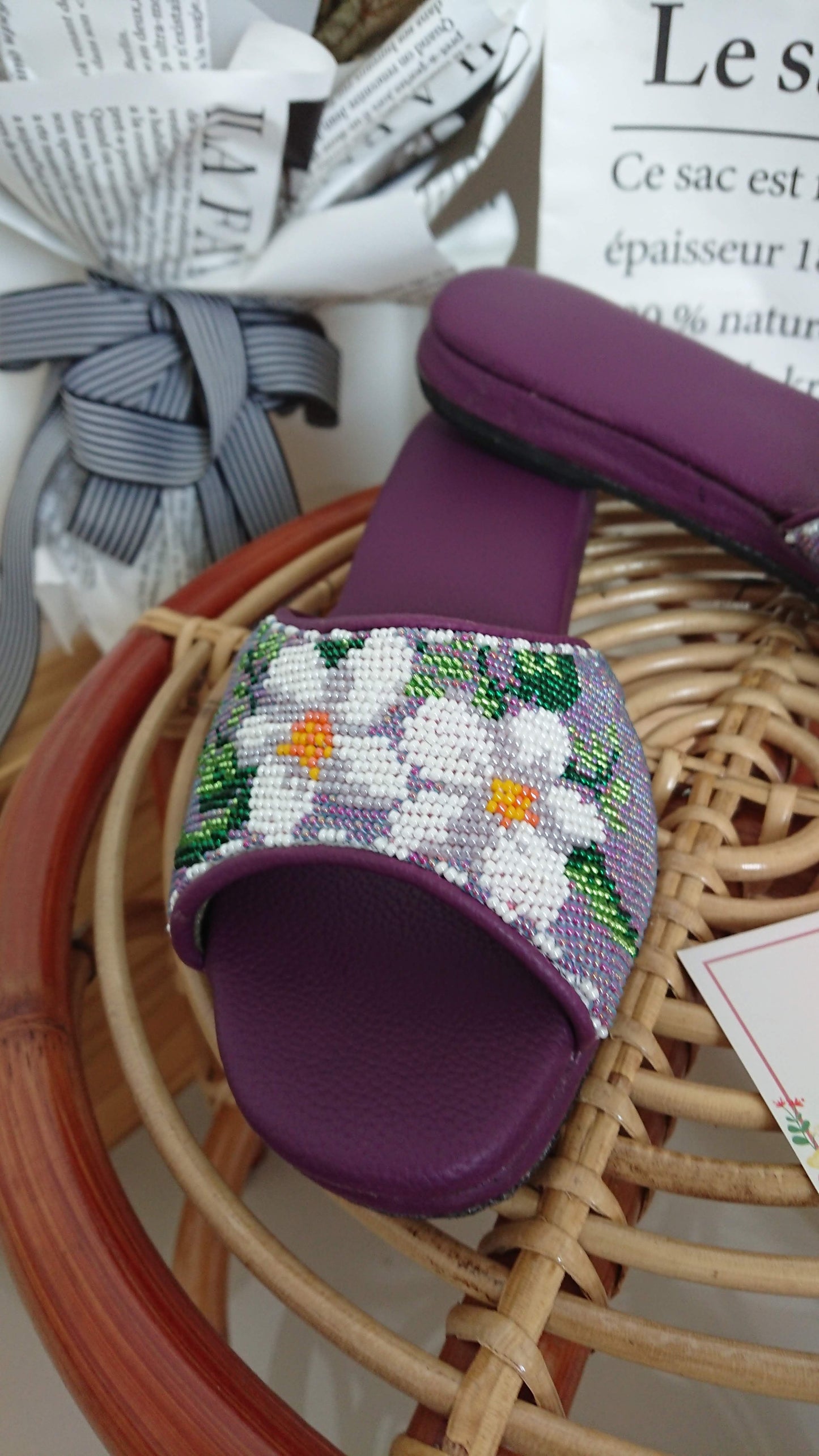 OT050 - Open Toe Big Bead Design 大珠露趾款