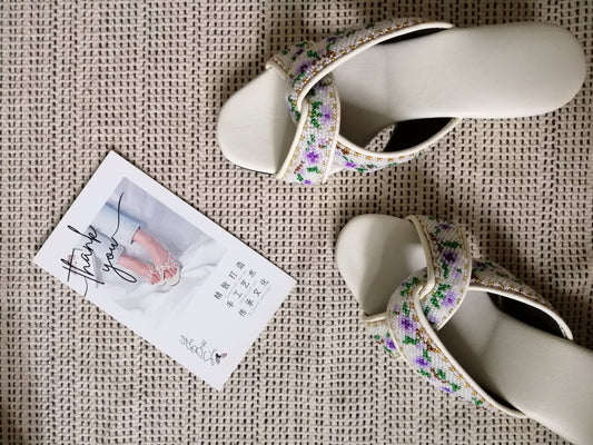 CS042 - Cross Strap Big Bead Design 大珠交叉款