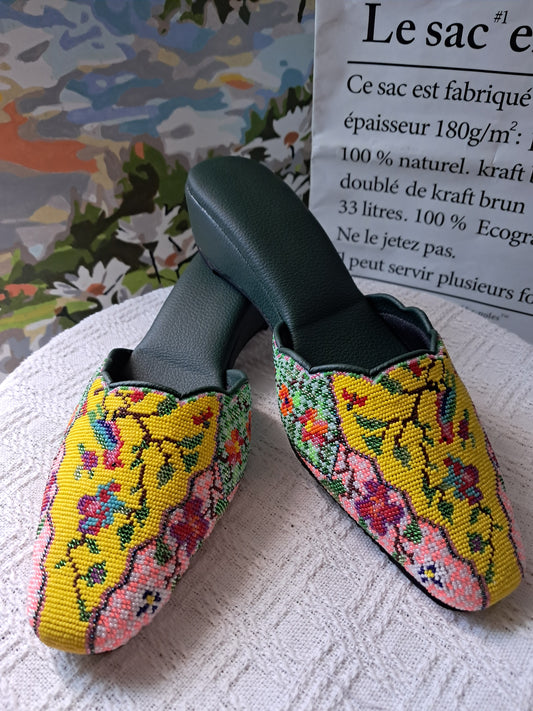 CTS009 - Small Beads Closed Toe 小珠包头款