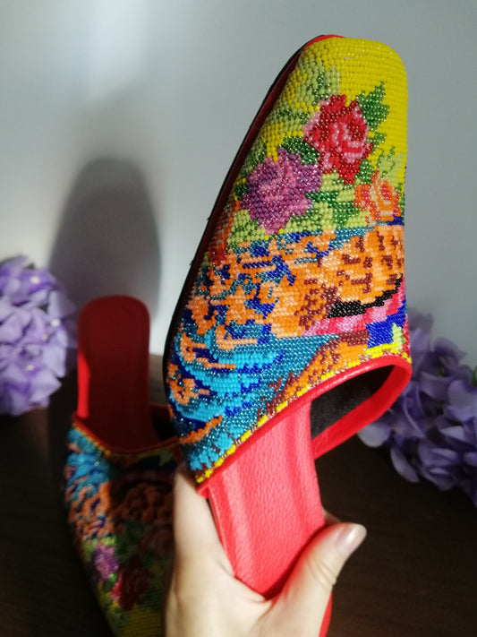 CTS007 - Small Beads Closed Toe 小珠包头款