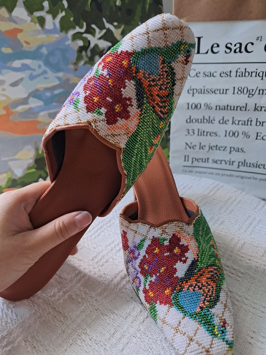 CTS008 - Small Beads Closed Toe 小珠包头款