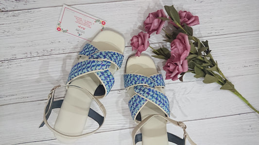 CS010 - Cross Strap Big Bead Design 大珠交叉款