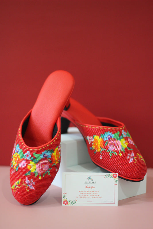 CT005 - Close Toe Big Bead Design 大珠包头款